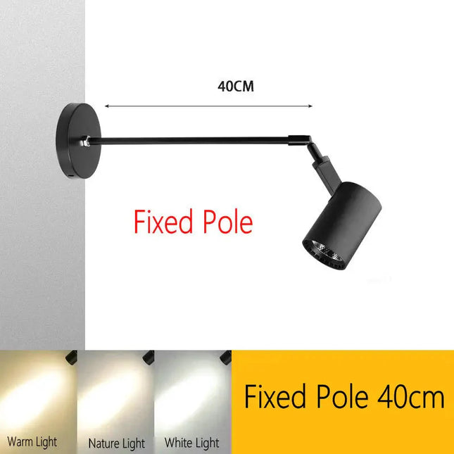 ChandelierDecor - Wall Art LED Long Arm Extendable Telescopic Wall Light