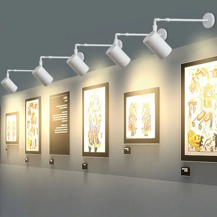 ChandelierDecor - Wall Art LED Long Arm Extendable Telescopic Wall Light
