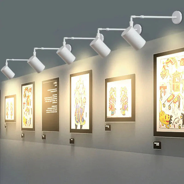 ChandelierDecor - Wall Art LED Long Arm Extendable Telescopic Wall Light