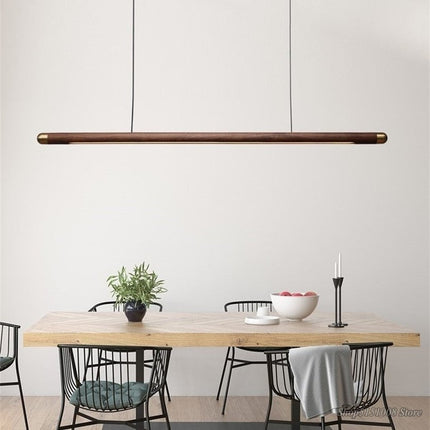 ChandelierDecor - Walnut Hanging Light: Unique and Stylish Lighting Solution