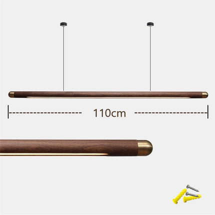 ChandelierDecor - Walnut Hanging Light: Unique and Stylish Lighting Solution