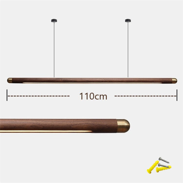 ChandelierDecor - Walnut Hanging Light: Unique and Stylish Lighting Solution