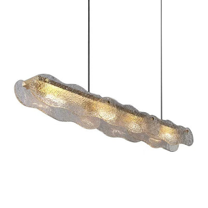 ChandelierDecor - Water Ripple Glass Art Chandelier: Exquisite and Unique