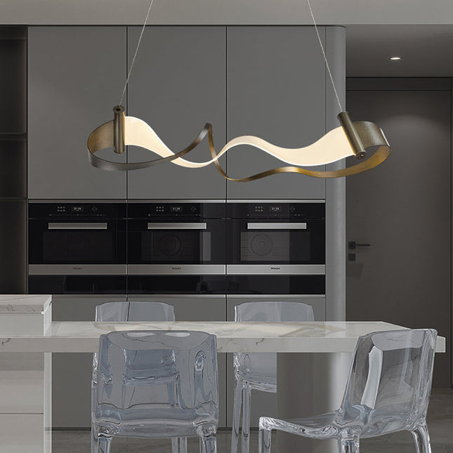ChandelierDecor - Wave Chandelier: Stylish Lighting for Any Space