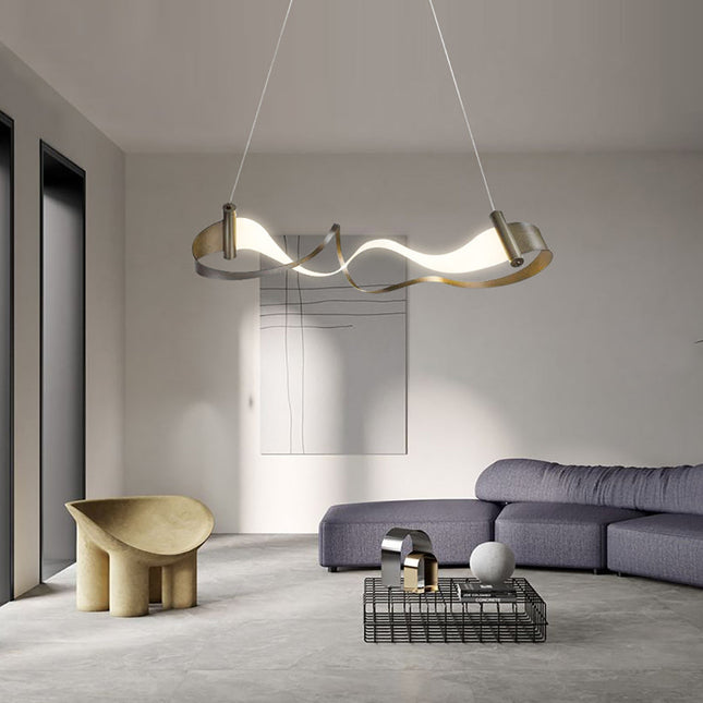 ChandelierDecor - Wave Chandelier: Stylish Lighting for Any Space