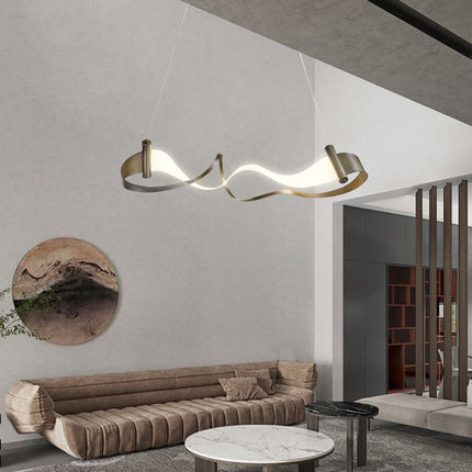 ChandelierDecor - Wave Chandelier: Stylish Lighting for Any Space