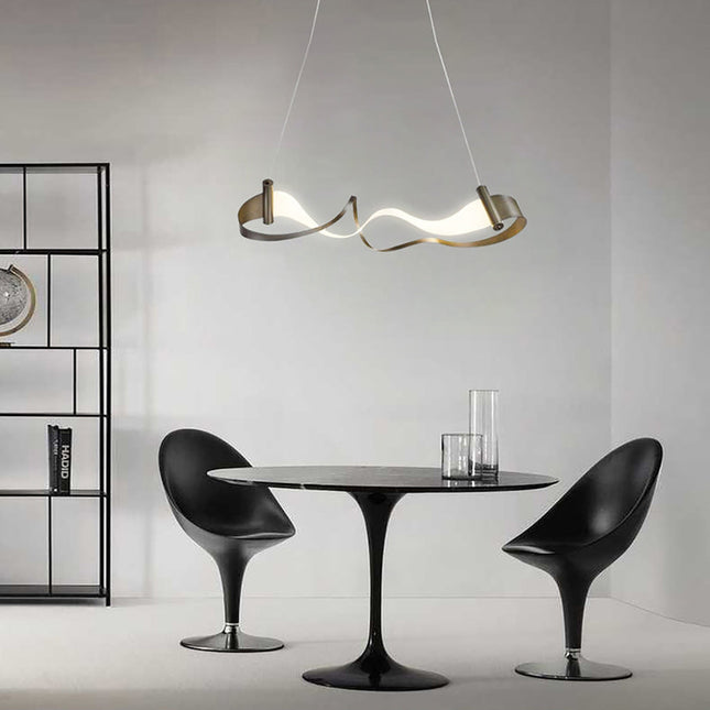 ChandelierDecor - Wave Chandelier: Stylish Lighting for Any Space