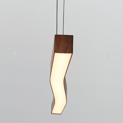 ChandelierDecor - Wave Light: Wooden Wave Bar Hanging Light for Kitchen