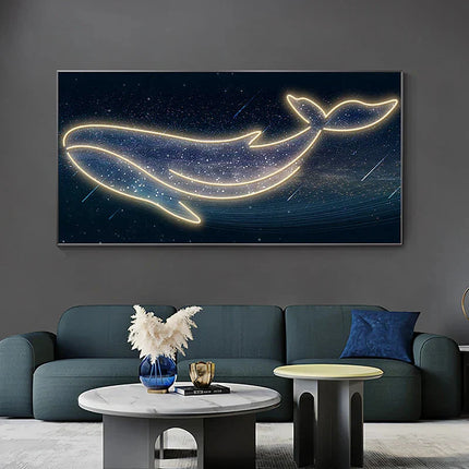 ChandelierDecor - Whale LED Wall Lamp - Creative Art Decor