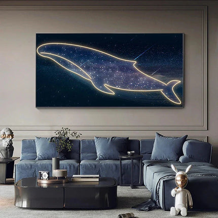 ChandelierDecor - Whale LED Wall Lamp - Creative Art Decor