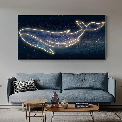 ChandelierDecor - Whale LED Wall Lamp - Creative Art Decor