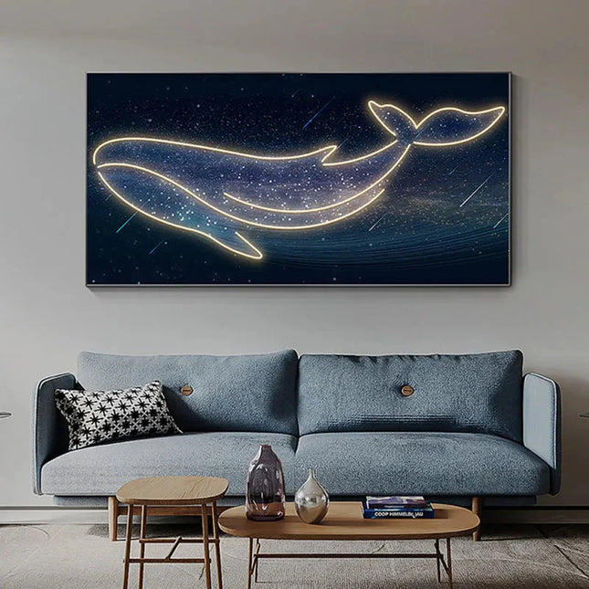 ChandelierDecor - Whale LED Wall Lamp - Creative Art Decor