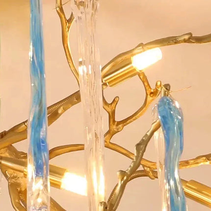 ChandelierDecor - Winter Tree Colourful Crystal Tunes Chandelier Lighting