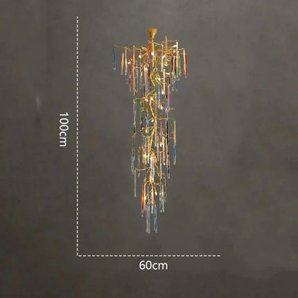 ChandelierDecor - Winter Tree Colourful Crystal Tunes Chandelier Lighting