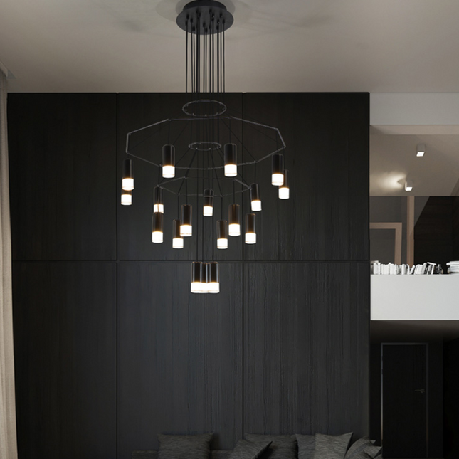 ChandelierDecor - Wireflow LED Chandelier - Illuminate Your Space