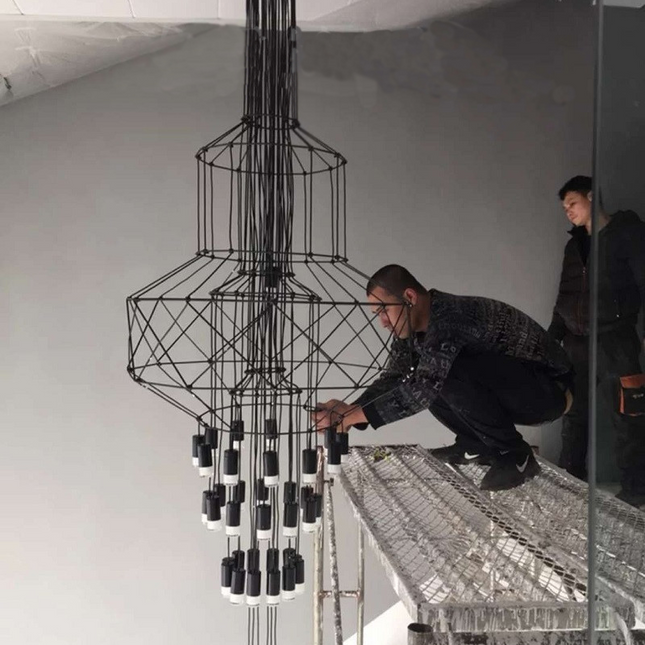 ChandelierDecor - Wireflow LED Chandelier - Illuminate Your Space