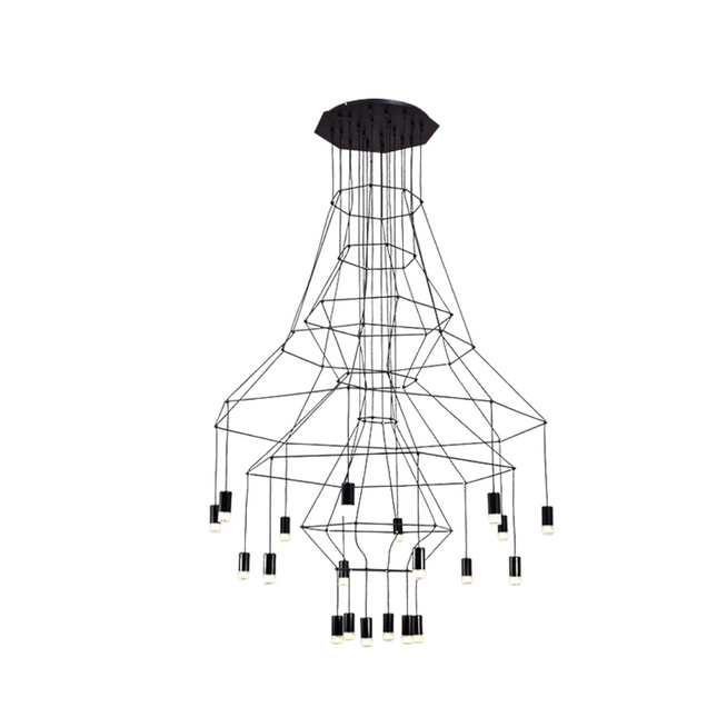 ChandelierDecor - Wireflow LED Chandelier - Illuminate Your Space