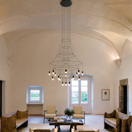 ChandelierDecor - Wireflow LED Chandelier - Illuminate Your Space