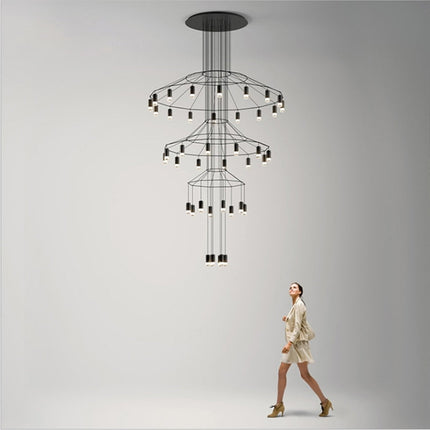 ChandelierDecor - Wireflow LED Chandelier - Illuminate Your Space