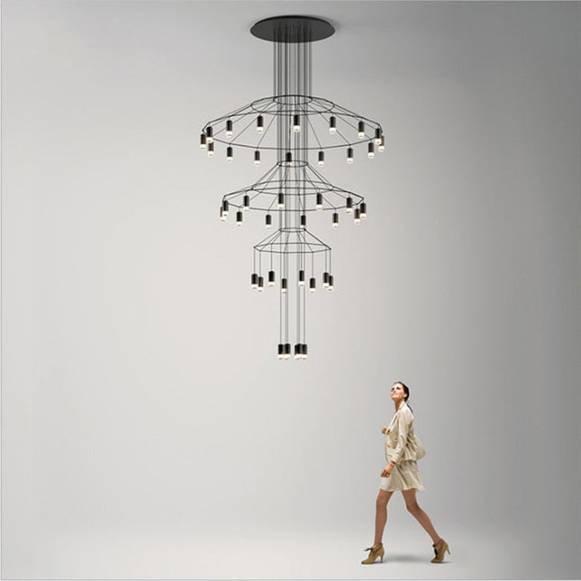 ChandelierDecor - Wireflow LED Chandelier - Illuminate Your Space